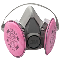 3Mâ„¢ Half Facepiece Respirator Packout, Medium, with 3Mâ„¢ Particulate Filters
