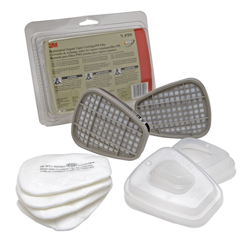 3M 7195 Cartridge Filter Packout For Organic Vapor
