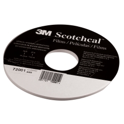 3M Scotchcal Striping Tape Tape, White, 3/16" x 150'