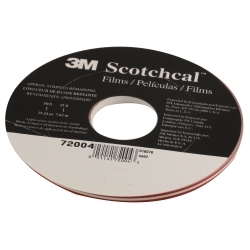 3M Scotchcal Striping Tape, Red, 3/16" x 150'