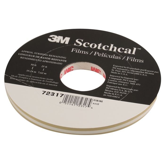 Striping Tape-Tan 5/16" Double 150' Roll - Shop 3m Tools & Equipment