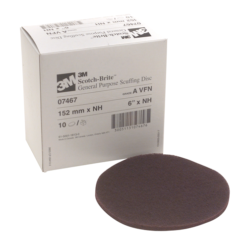 6" Maroon Scuff Discs Hookit 10/Box - Shop 3m Tools & Equipment