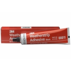 Adhesive Weatherstrip Black 5 Oz Tube - Shop 3m Tools & Equipment