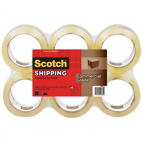 Clear 48mm X 50m Bulk Tape - Shop 3m Tools & Equipment