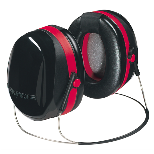 Optime 105 Behind-The-Head Muff Black - Shop 3m Tools & Equipment