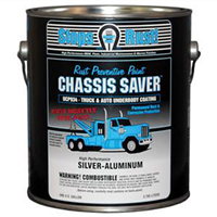 Chassis Saver Paint, Stops and Prevents Rust, Sliver-Aluminum, 1 Gallon Can
