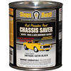 Chassis Saver Paint, Stops and Prevents Rust, Satin Black, 1 Quart Can