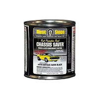 Chassis Saver Paint, Stops and Prevents Rust, Satin Black, 8 oz Can