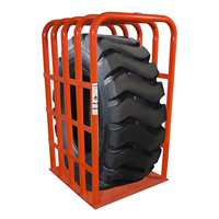 OTR Tire Inflation Cage