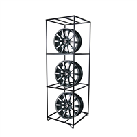 MARTINS INDUSTIRES MWD Martin Industries Rim Wheel Display, Black