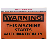  87526406 Warning Label,Accident Prevention 5Pk