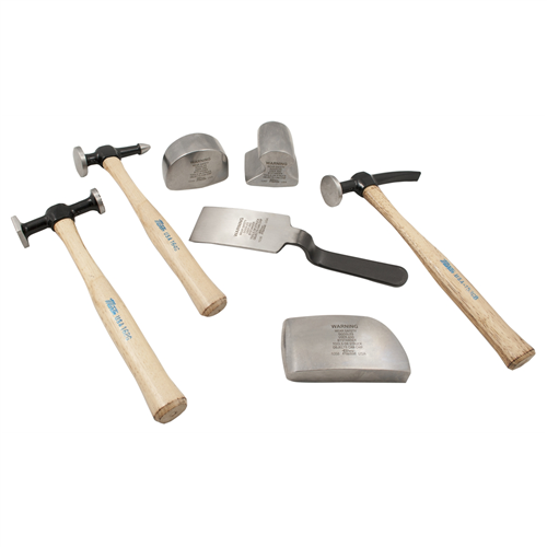 7-Piece Body and Fender Repair Set with Hickory Handles