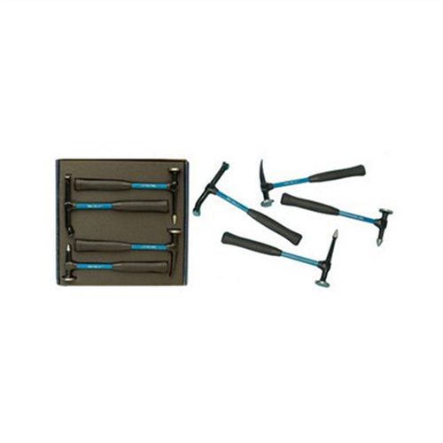 4-Piece Fiberglass Body/Fender Repair Hammer Set