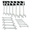 18-Piece Chrome Angle Wrench Set