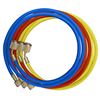 3 Piece 96" A/C Hose Set with Automatic Shut Off Valves