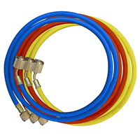 3 Piece 96" A/C Hose Set with Automatic Shut Off Valves