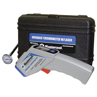 Infrared Thermometer in Case with FREE MSC52220 1" Analog Thermometer