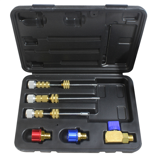 Valve core remover installer for 1234YF vehicles