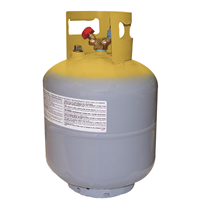 Mastercool 66010 50 lb. DOT Tank with 1/2" Acme Connection; without Float