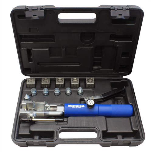 Mastercool 37Âº Degree Flaring and Double Flaring Hydraulic Tool Kit