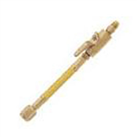 Mastercool 82495 Yellow Hose w/ Manual Shut Off Ball Valves