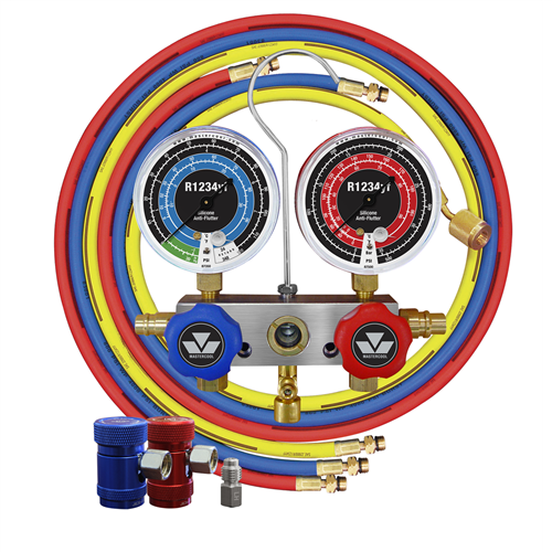 R1234yf Aluminum Manifold Gauge Set