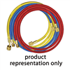 72" Blue R134a A/C Hose