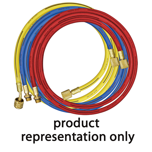 72" Blue R134a A/C Hose