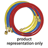 72" Red Hose for R134a