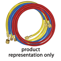 72" Red Hose for R134a