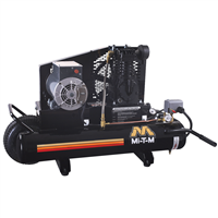 Single Stage compressor - Electric Belt Drive 8 Gallon