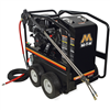 Mi-T-M HSP-3504-3MGH Mi-T-M Gas-Powered Direct Drive Hot Water Pressure Washer with 3500 PSI