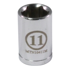 1/4" Drive 11MM 6 Point Socket