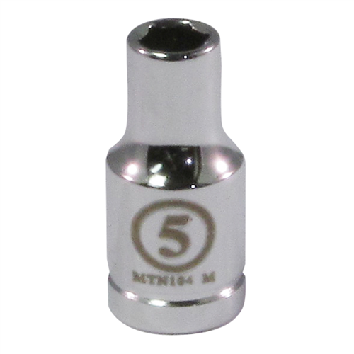 1/4" Drive 5MM 6 Point Socket