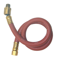 24 in., 1/4 in. ID x 1/4 in. NPT, M x F Whip Hose