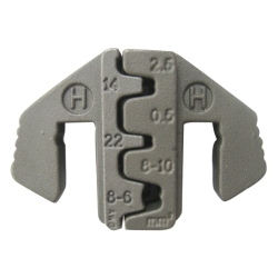 H Jaw (for Ratcheting Crimper Kit), Open Barrel/D-Sub Connector 8-14 AWG