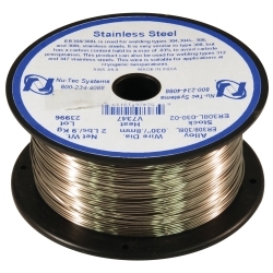 .030" Stainless Steel ER308L Welding Wire 2 LB (4" Spool)