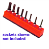 3/8 in. Drive Universal Magnetic Rocket Red Socket Holder 10-19mm