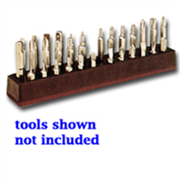 Mechanics Time Saver 585 1/4 in. Magnetic Neon Green 37-Piece Bit Holder