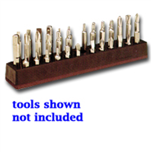 1/4 in. Magnetic Neon Green 37-Piece Bit Holder