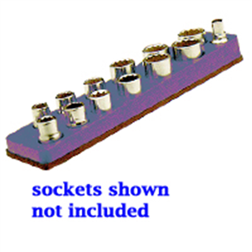 3/8 in. Drive Magnetic Purple Socket Holder 5.5-22mm