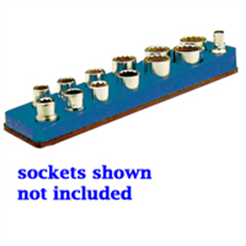 Soc Hol 3/8 Mag Blue Neon - Shop Mechanics Time Saver Tools & Supplies