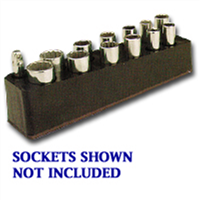 Mechanics Time Saver 777 3/8 in. Drive Deep Red Socket Holder 5.5-22mm