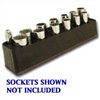 3/8 in. Drive Deep Neon Green Socket Holder 5.5-22mm