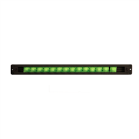 1/4 in. Drive Lock-a-Socket Matte Black/Green Posts