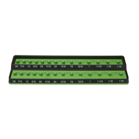 Mechanics Time Saver Psh50S-Grn 1/2" Sae Peg Socket Holder - Green