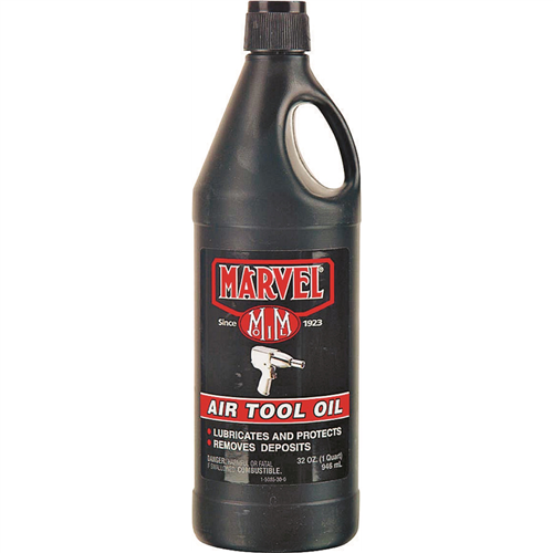 Air Tool Oil Quart with Rev Spout