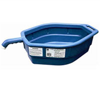 5 Gallon Open Top Drain Pan BL