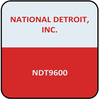 National Detroit 9600 6" Gear Driven Variable Speed Air Sander