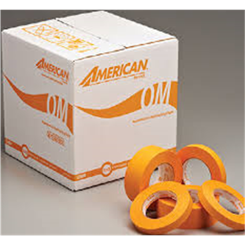 Norton Abrasives 306 18Mm X 54.8M (3/4In) Orange Masking Tape